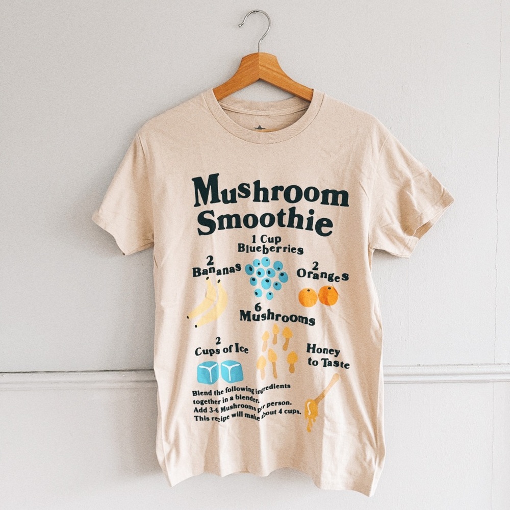 ALPHA COLLECTIVE > Mushroom Smoothie Tee